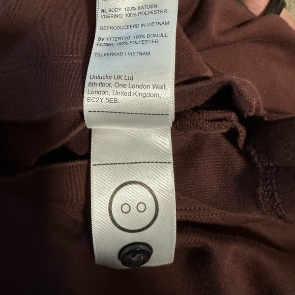 UNTUCKit Damaschino Polo Shirt Mens L Long Sleeve Wrinkle-Free Contrast Placket - Picture 7 of 16